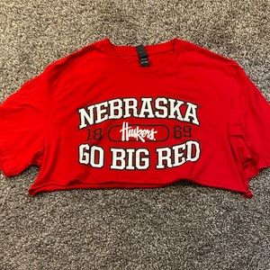 Nebraska Crop Top